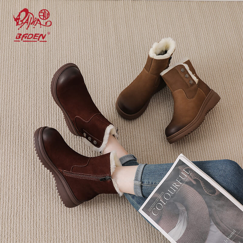 Cotton boots