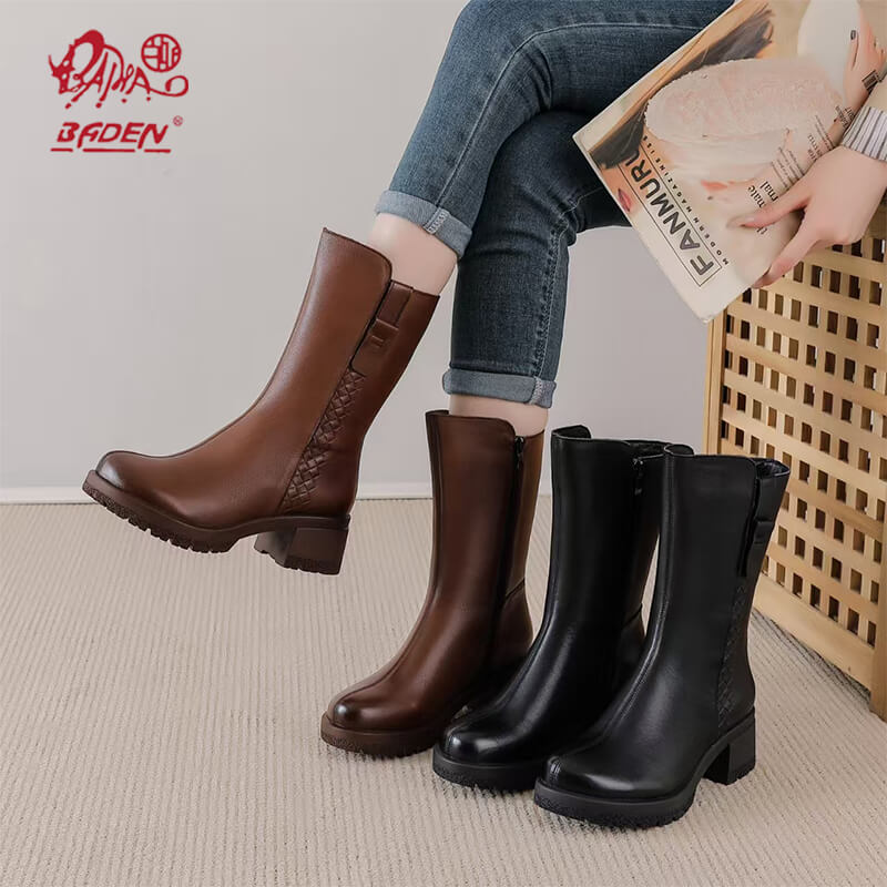 Mid-calf boots-1