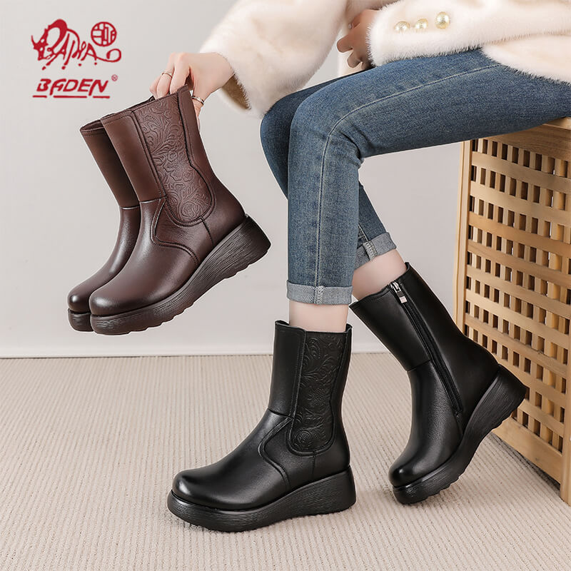 Mid-calf boots-2