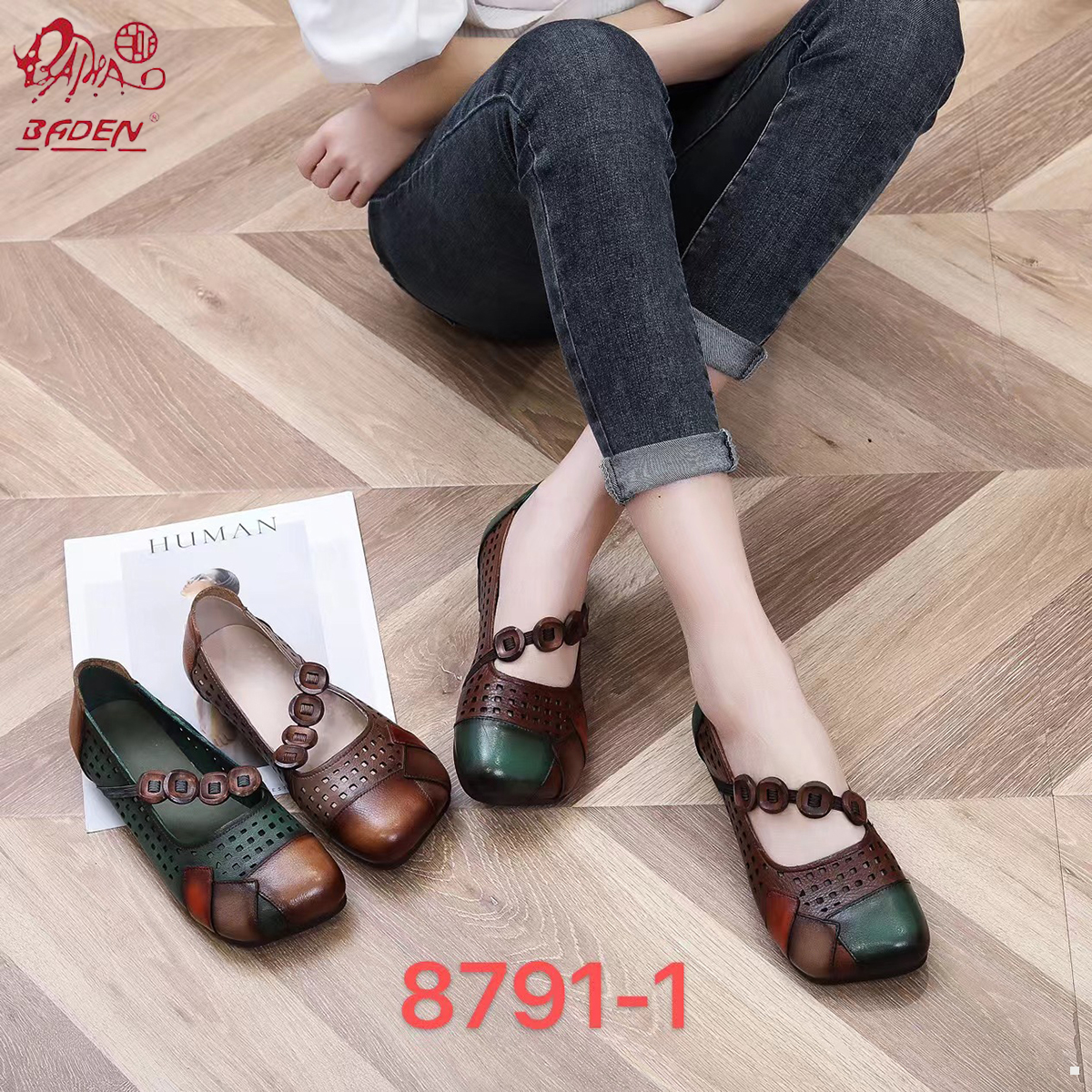 Genuine leather sandals-A06
